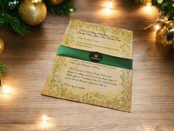 The Christmas Mouse: An Advent Treasure Hunt, With Personalised Option, 3 of 8