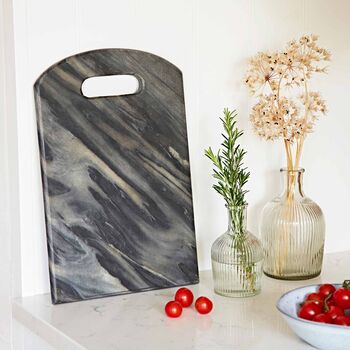 Grey Marble Rectangular Serving Board, 4 of 6