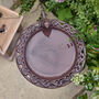 Vintage Scrolled Hearts Standing Bird Dish, thumbnail 3 of 5