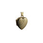 Handmade 9ct Gold Heart Locket With Hand Engraving, thumbnail 2 of 11