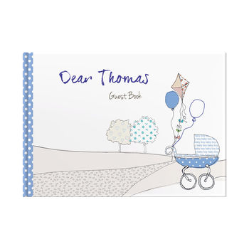 Personalised Baby Shower Guest Book, 5 of 10