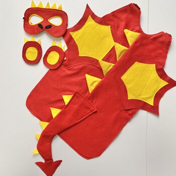 Felt Dragon Costume For Kids And Adults, 8 of 12