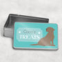 Personalised Labrador Dog Treat Tin All Colours, thumbnail 2 of 3