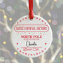 Naughty Or Nice List Personalised Decoration, thumbnail 2 of 3