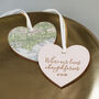Personalised Map Heart Valentine Keepsake Gift For Her, thumbnail 11 of 12
