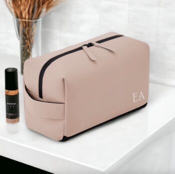 Personalised Toiletry Wash Bag, Bag With Monogram, 6 of 7