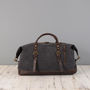 Canvas Classic Holdall Personalised Bag, thumbnail 3 of 12