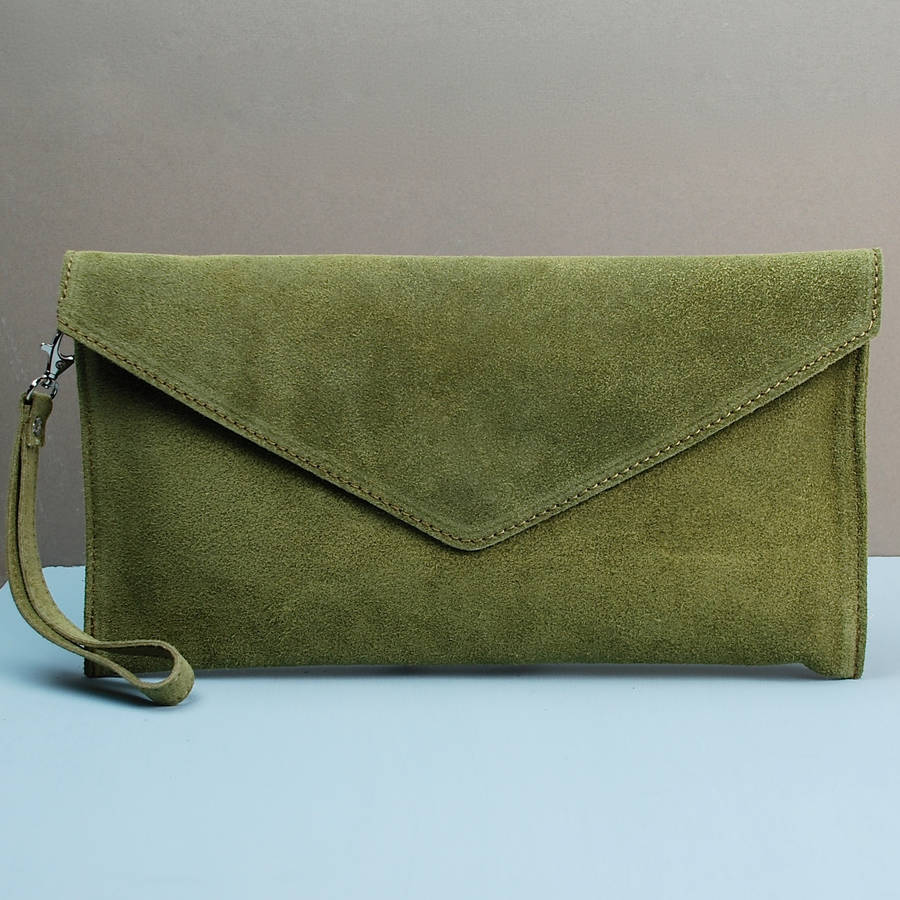 Suede clutch bags Ladies Clutch Bag () Add the finishing touch to any look with Dune London's new edit of must have clutches and occasion bags. A wardrobe essential and an evening staple, team with a pair of heels for instant glamour. Choose from a wear-with-everything classic envelope clutch or be bold with summer prints, beaded details and statement glitter.