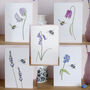 Lavender And Bee Any Occasion Greetings Card, thumbnail 6 of 7