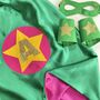 Personalised Superhero Cape With Letter, thumbnail 6 of 12