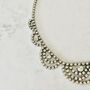 Original 1950s Diamante Vintage Necklace, thumbnail 5 of 7