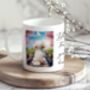 Personalised Bichon Frise Bridge Dog Keepsake Gift Mug, thumbnail 1 of 2