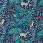 Fable Navy The Enchanted Tree Scarf, thumbnail 2 of 2