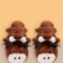 Neutral Highland Cow Romper, thumbnail 5 of 5