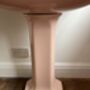 Vintage Pink Twyfords Standard Pedestal Bathroom Sink, thumbnail 5 of 12