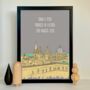 Personalised Oxford Skyline Print, thumbnail 8 of 10