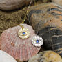 Derya Evil Eye Coin Necklace, thumbnail 3 of 7