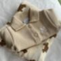 Personalised Beige Knitted Cardigan, thumbnail 6 of 7