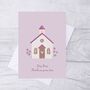 Just Married Wedding Congratulations Card, thumbnail 1 of 3