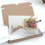 Mothers Day Wooden Stem Dried Flower Letterbox Gift Box Card, thumbnail 8 of 10