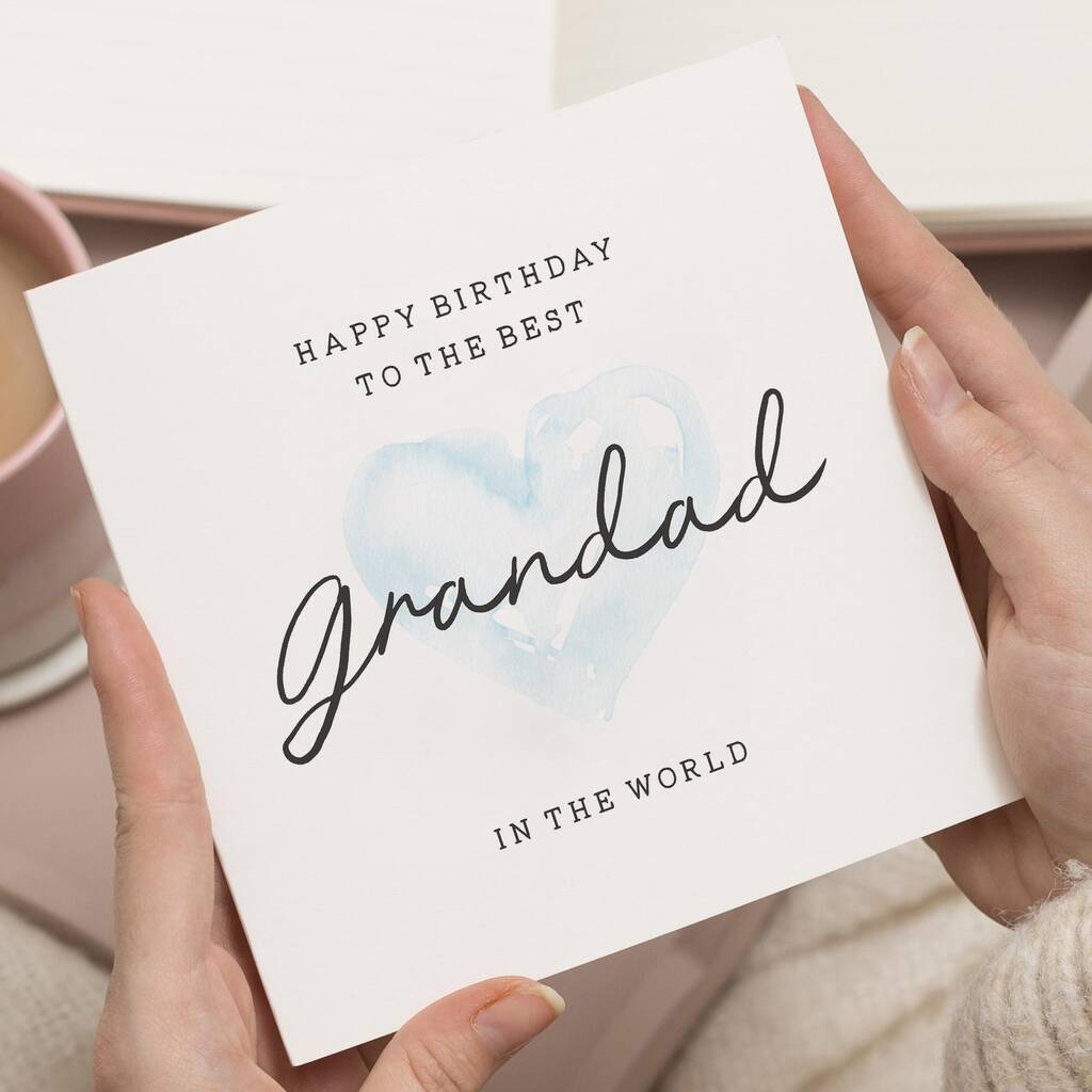 Grandad Or Grandpa Birthday Card, 1 of 7
