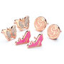 Wicked Glinda Butterfly, G And Shoe Stud Earring Set, thumbnail 1 of 3