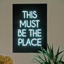 This Must Be The Place Neon Light, thumbnail 1 of 2