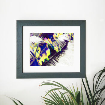 Abstract Tropical Palm Print, 2 of 2