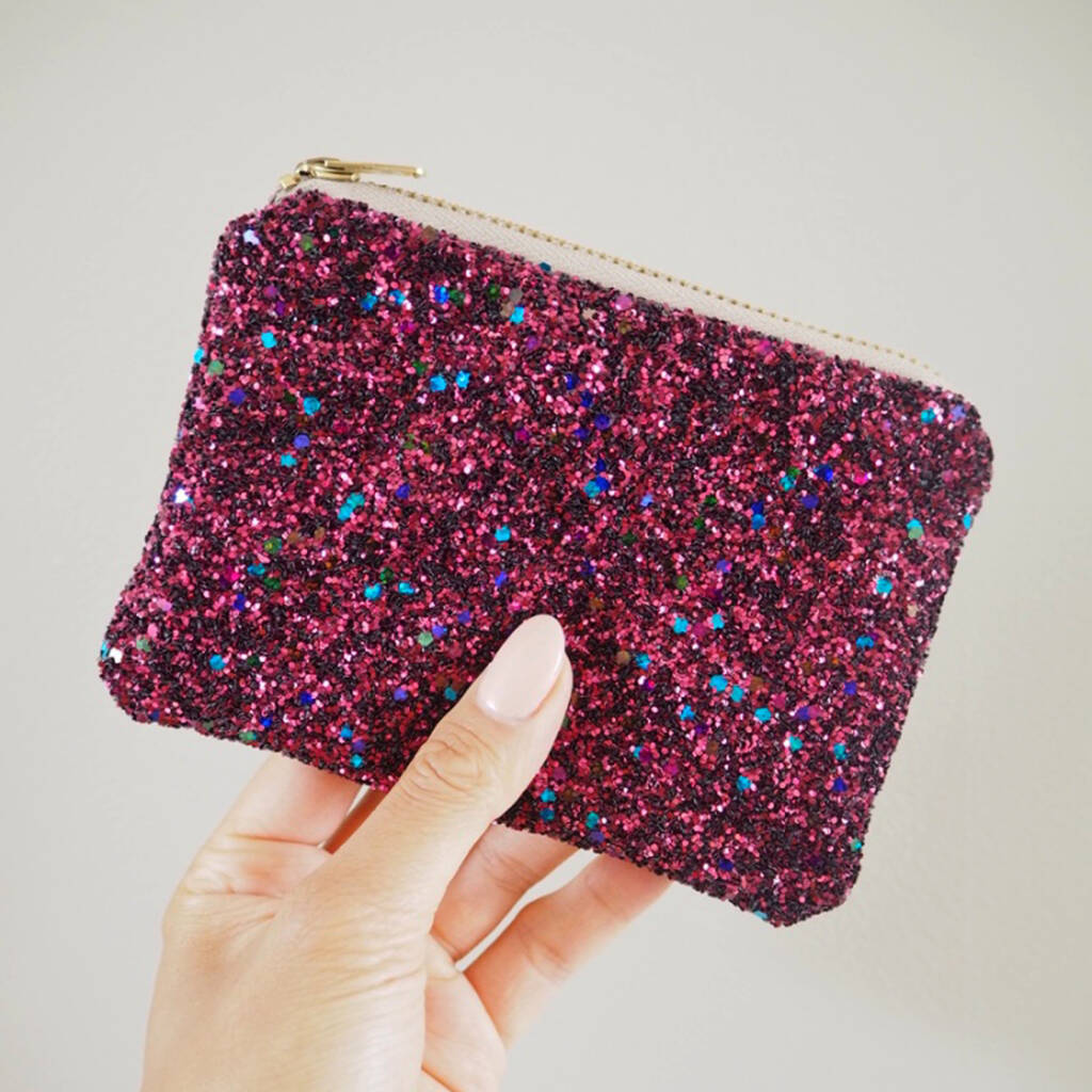 Sparkly Glitter Coin Purse, 1 of 5