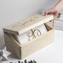 Personalised Family Christmas Eve Wooden Box, thumbnail 2 of 4