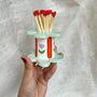 Green Daisy Matchstick Holder Pre Order Only, thumbnail 1 of 2