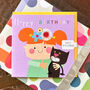 Kitten Happy Birthday Card, thumbnail 4 of 5