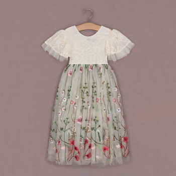 Whispering Poppy Dress French Ivory, 3 of 10