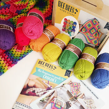 Beebees Homestore Diy Crochet Your Own Blanket Kit, 5 of 5