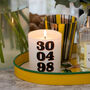 Birth Date Personalised Candle, thumbnail 1 of 6