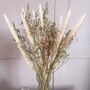 Pampas Grass With Rainbow Gypsophila And Vase, thumbnail 2 of 3