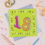 '18th' Birthday Card, thumbnail 1 of 2