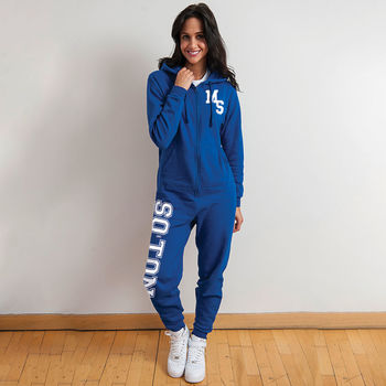 Personalised Monogram Adult Onesie, 2 of 7