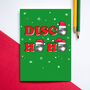Funny Disco Christmas Card, thumbnail 3 of 4