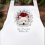 Personalised Christmas Samoyed Break Through, thumbnail 4 of 10