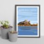 Bamburgh Castle Art Print, thumbnail 1 of 2