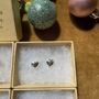 Six Pairs Sterling Silver Stud Everyday Stud Earrings For Christmas, thumbnail 4 of 10