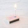 May Birth Flower Stock Seeds And Birthday Candle Gift, thumbnail 4 of 10