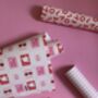 Valentine's Script Love Wrapping Paper, thumbnail 5 of 6