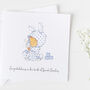 New Baby Card For Boys, Christening Card Boys ..V2a18, thumbnail 2 of 6