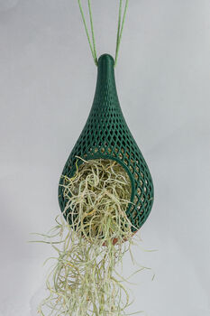Teardrop Planter | Copper And Forest Green, 4 of 6
