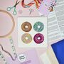 Doughnut Cross Stitch Kit, thumbnail 1 of 8