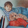 Custom Family Child Portrait Drawing Or Gift Voucher, thumbnail 4 of 12
