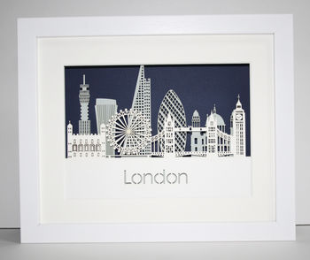 Paper Cut London Skyline Picture, 8 of 8