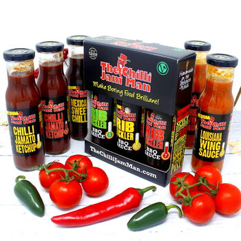 Father's Day Personalised Chilli Sauce Gift Set, 4 of 7